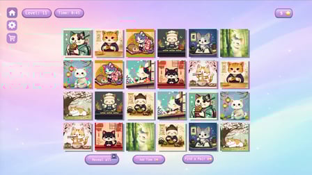 Match the Pairs: Cats - Screenshot 3