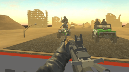 Highway Car Shooting 3D  Action Game 2025 - Screenshot 1