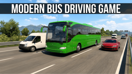 Modern Bus Driving Game