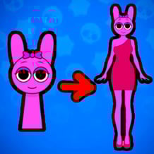 Sprunki: Fusionar chicas Sprunki