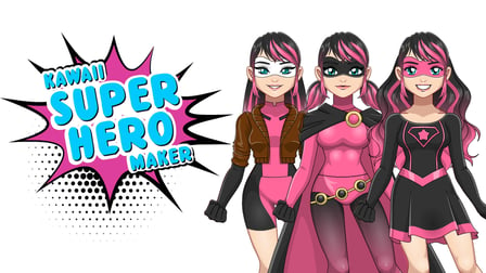 Kawaii Superhero Avatar Maker