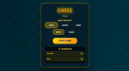 Chess vs AI - Screenshot 1