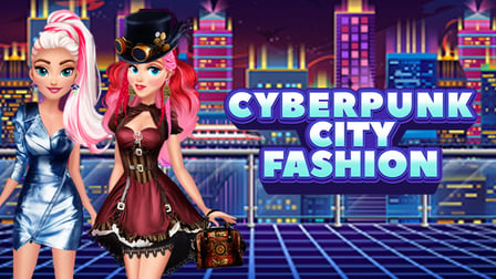 Cyberpunk City Fashion