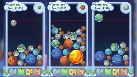 Cosmic merge - Screenshot 2