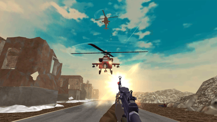 Road Chase: Shooter Realistic Guns - Screenshot 4