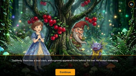 Kira and the Evil Witch - Screenshot 2