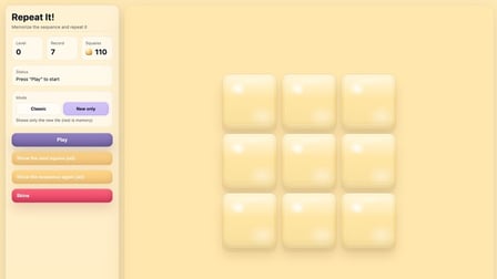 Repeat It! - Screenshot 1