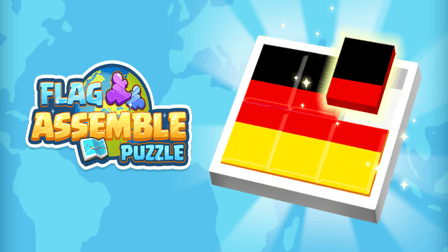 Flag Assemble Puzzle