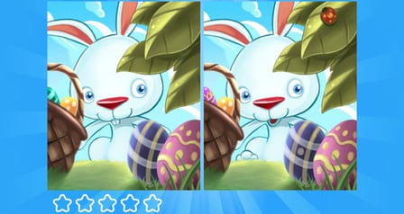 Spot the Difference - Easter Bunny