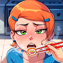 Feed the Altushka some sushi!