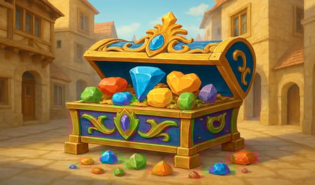 Merge diamonds: A world of treasures!