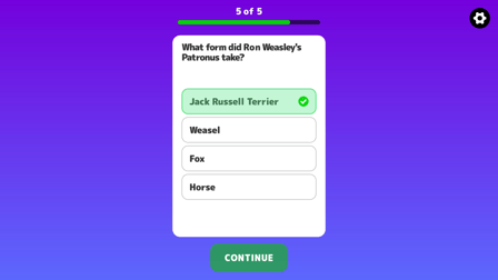 Patronus Quiz - Screenshot 4