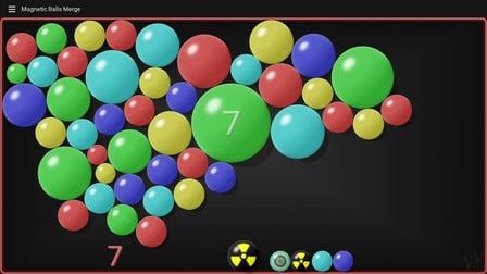 Magnetic Balls Merge - Screenshot 1