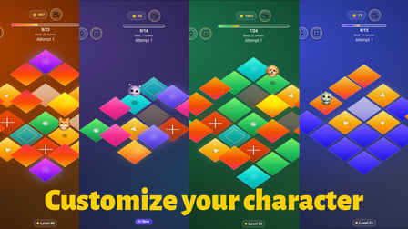 Puzzle: Floating Tiles! - Screenshot 3