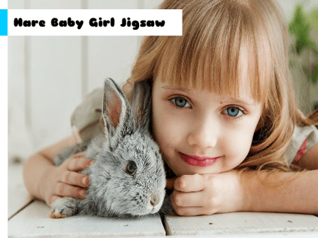 Hare Baby Girl Jigsaw