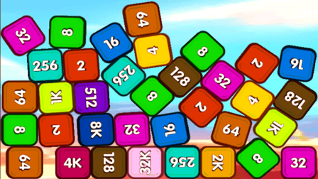 Funny Cubes 2048