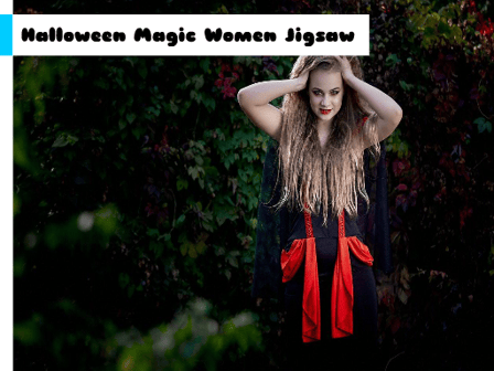 Halloween Magic Women Jigsaw