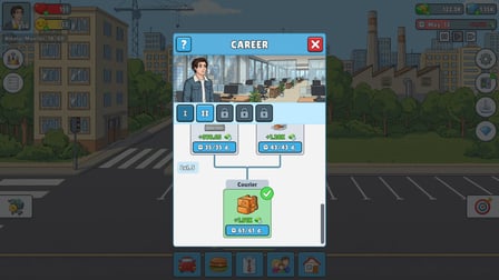 Life Simulator: Road to Riches - Screenshot 2