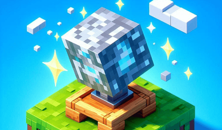 Blok Pusher: Voxel World 3D