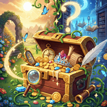 Hidden items. Following new clues