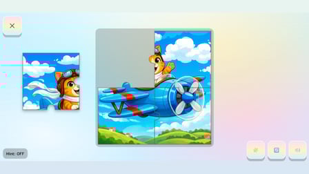 Cartoon Airplanes: Jigsaw Puzzles - Screenshot 5