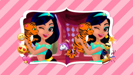 Funny Princesses Spot the Difference