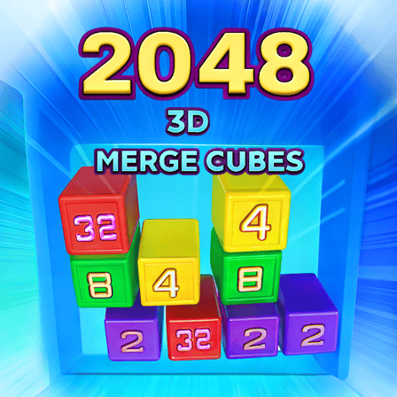 2048 3D: Merge Cubes