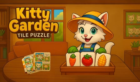 Kitty Garden Tile Puzzle
