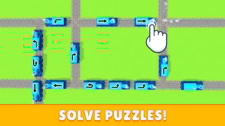 Railway Traffic Jam! Untangle the Trains! - Screenshot 2