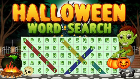 Halloween Words Search