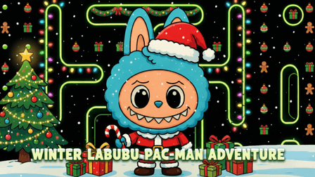 Winter Labubu Pacman Adventure 