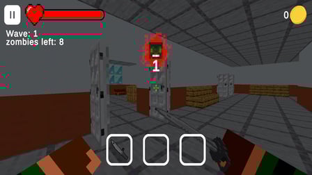 Mine: Zombie Shooter - Screenshot 2