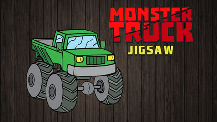 Monster Truck Jigsaw