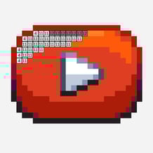 Pixel art Logo Coloring