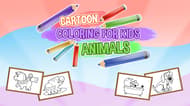 Cartoon Coloring for Kids Animals