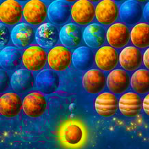 Planet Bubble 2048
