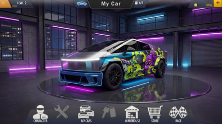 Drag Battle: Street Racing - Screenshot 2
