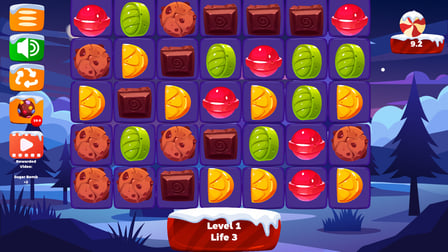 Sugar Blast Snowy Pop - Screenshot 4