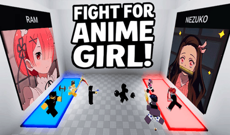 Fight for anime girl!