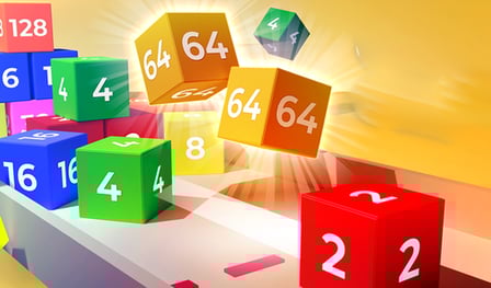 Fusión de cubos: 2048