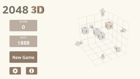 2048 3D - Screenshot 2