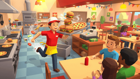 Restaurant Simulator: Burgers & Pizza