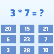 Multiplication table Puzzle