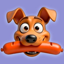 Psy-Doge: Dog vs Grandpa 3D