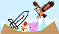 Draw a line- save the animals from the birds