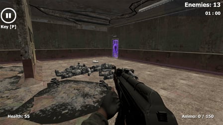 Escape from the Hospital - Shooter - Screenshot 2