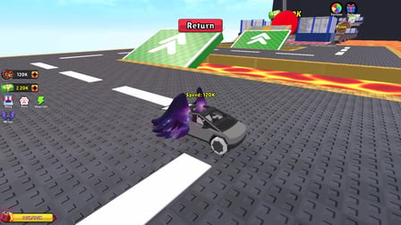 Obby: +1 Speed Car Escape - Screenshot 2