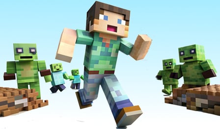 Block Run: Noob vs Zombie