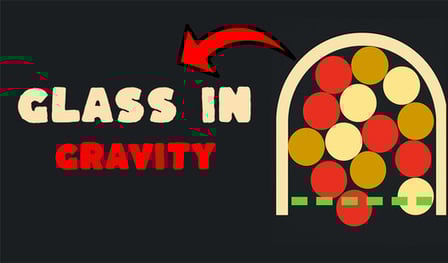 Glass in gravity