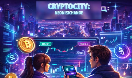 CryptoCity: Neon Exchange